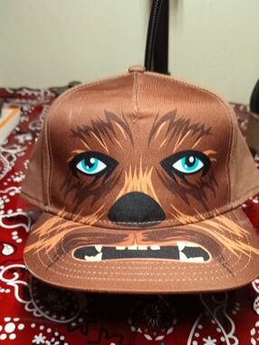 Star Wars Kids Chewbacca Brown and Teal Character Snapback Hat